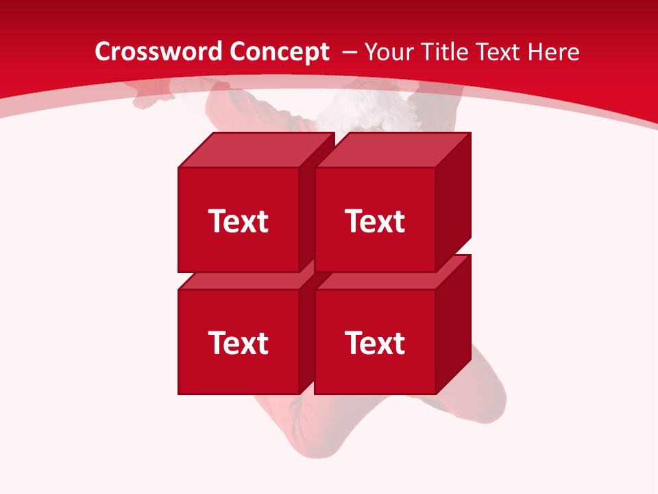 December Hip Hop Dancer PowerPoint Template