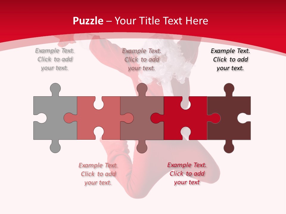 December Hip Hop Dancer PowerPoint Template