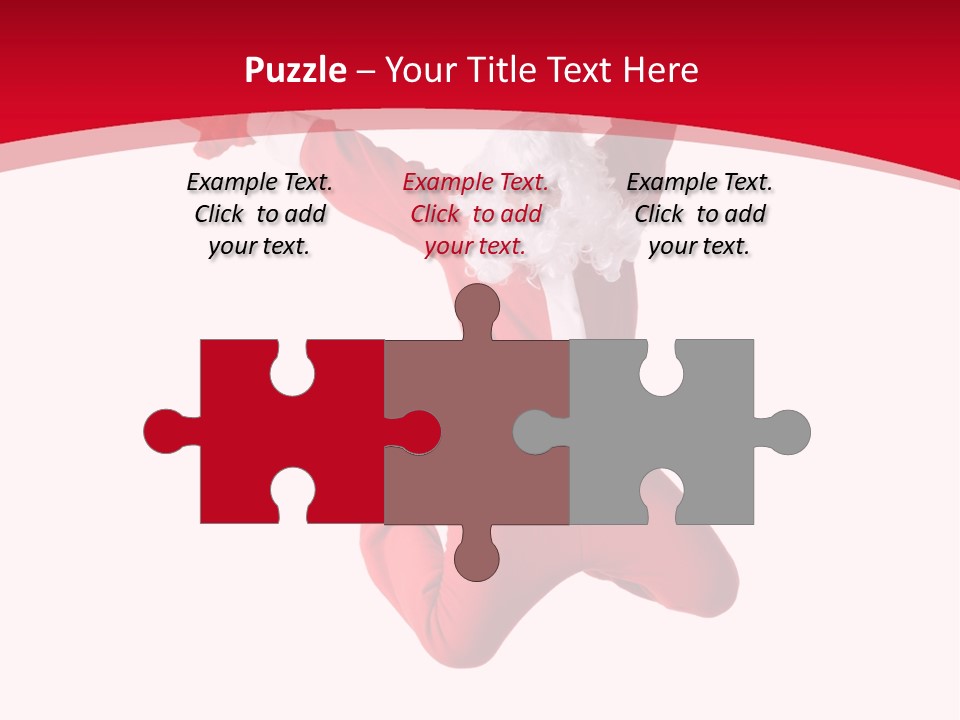 December Hip Hop Dancer PowerPoint Template