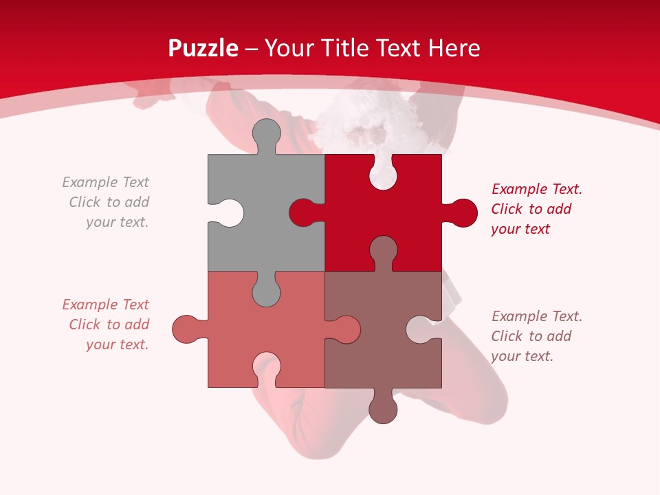 December Hip Hop Dancer PowerPoint Template