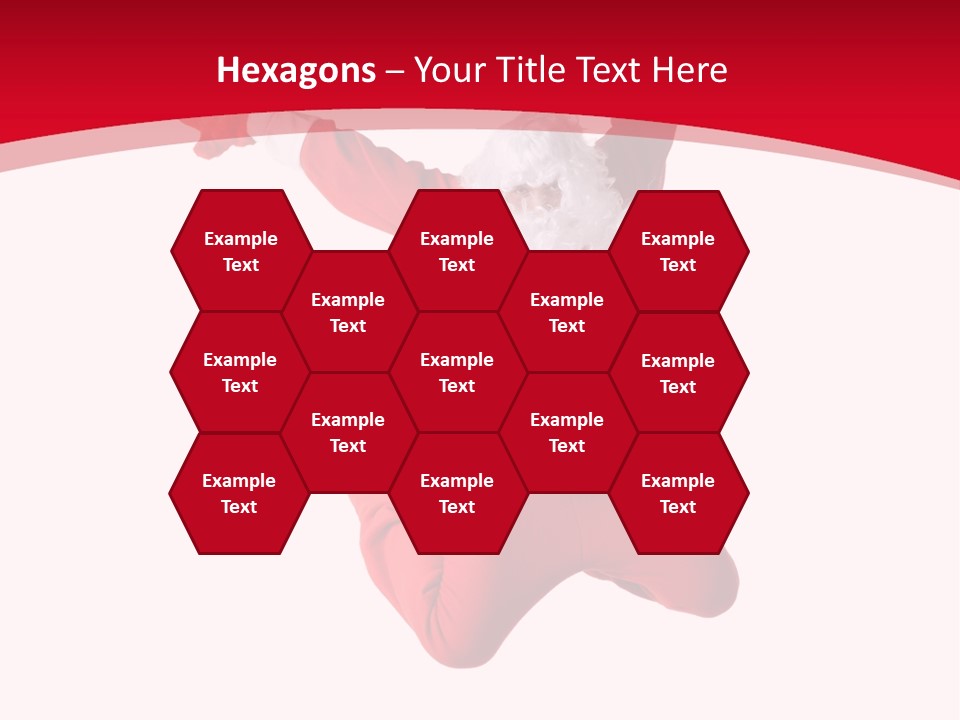 December Hip Hop Dancer PowerPoint Template