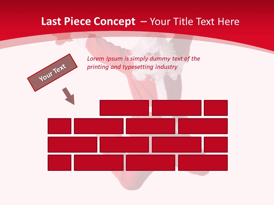 December Hip Hop Dancer PowerPoint Template