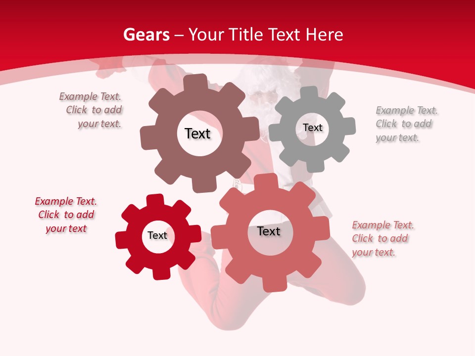 December Hip Hop Dancer PowerPoint Template