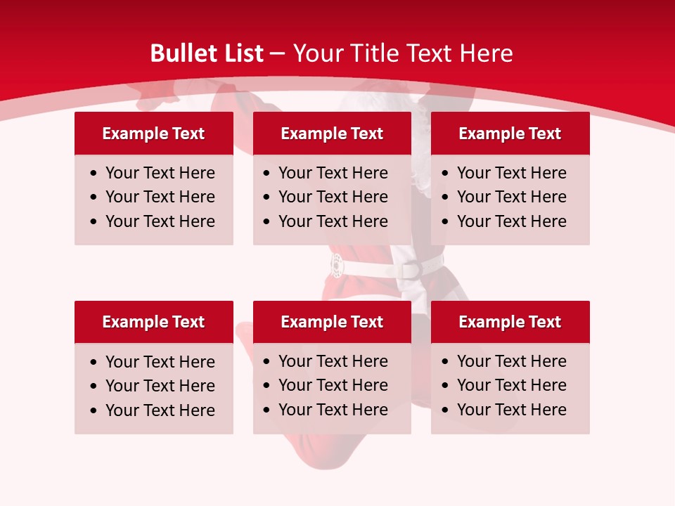 December Hip Hop Dancer PowerPoint Template