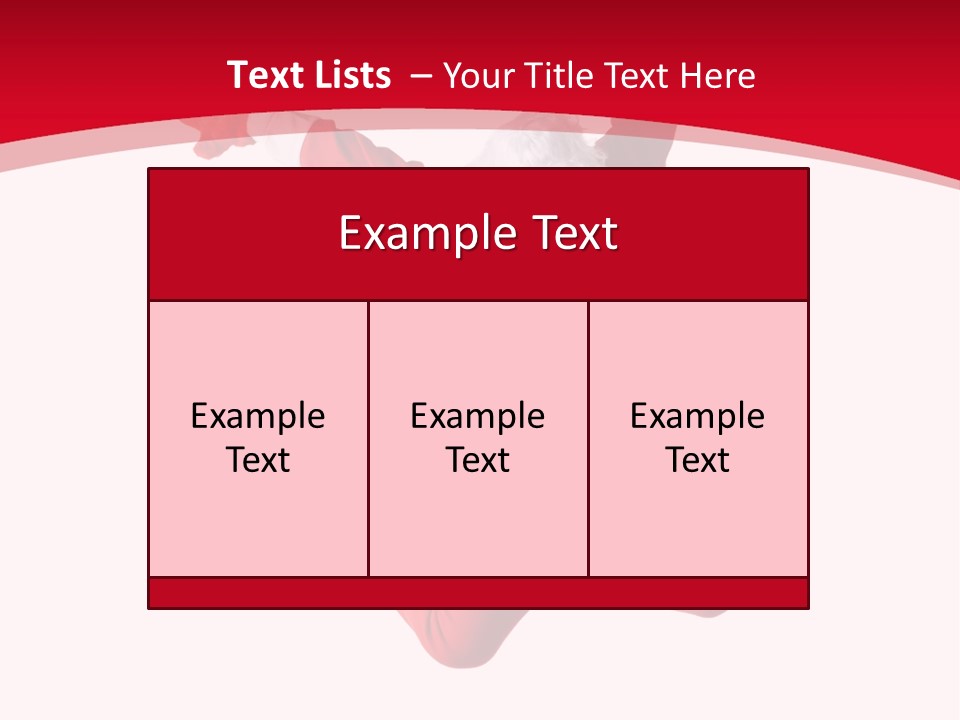 December Hip Hop Dancer PowerPoint Template