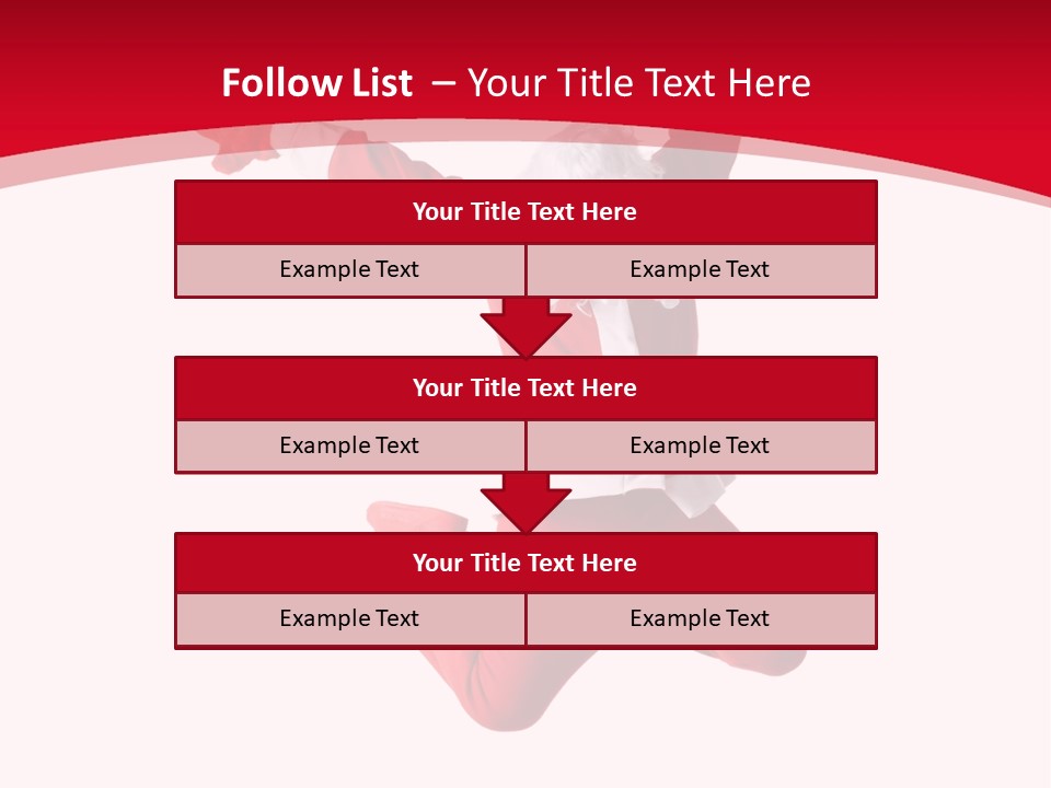 December Hip Hop Dancer PowerPoint Template