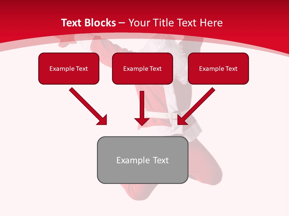 December Hip Hop Dancer PowerPoint Template