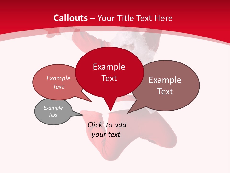 December Hip Hop Dancer PowerPoint Template