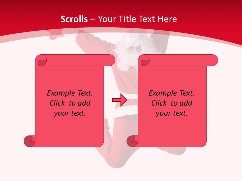 December Hip Hop Dancer PowerPoint Template