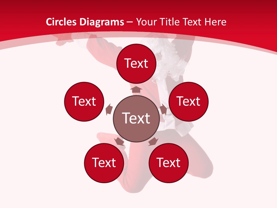 December Hip Hop Dancer PowerPoint Template