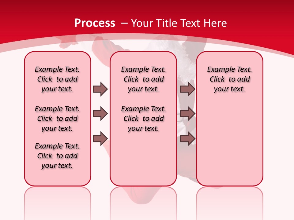 December Hip Hop Dancer PowerPoint Template