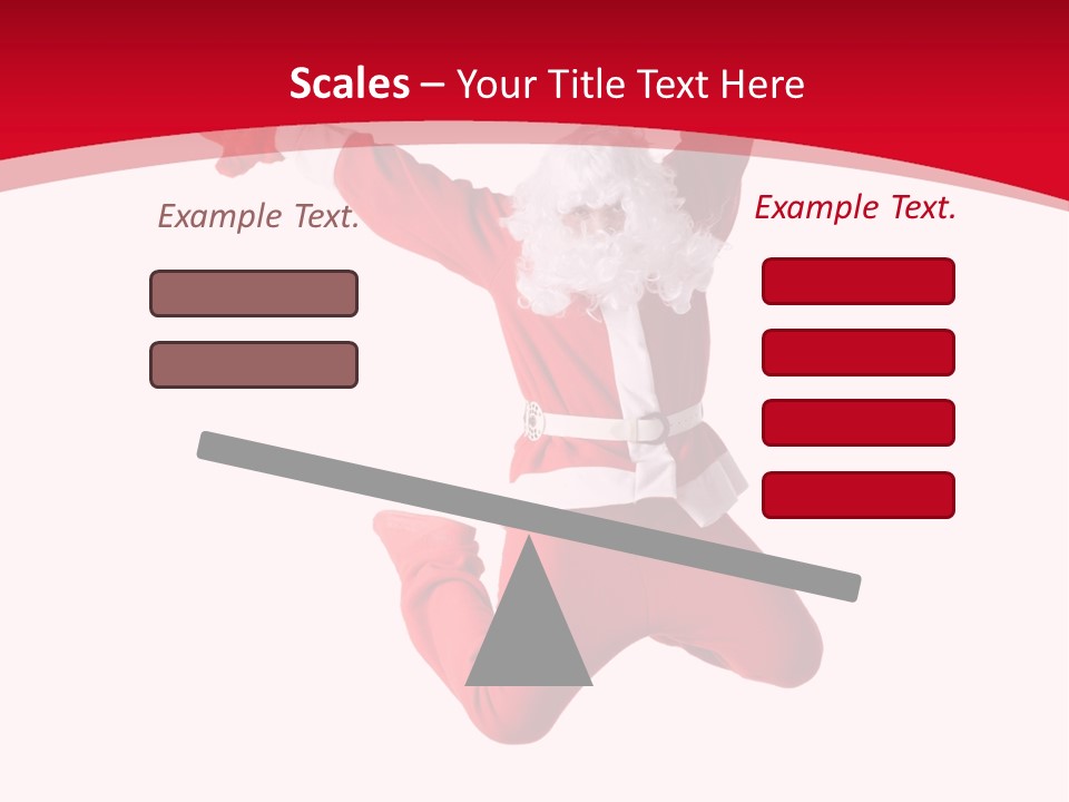 December Hip Hop Dancer PowerPoint Template