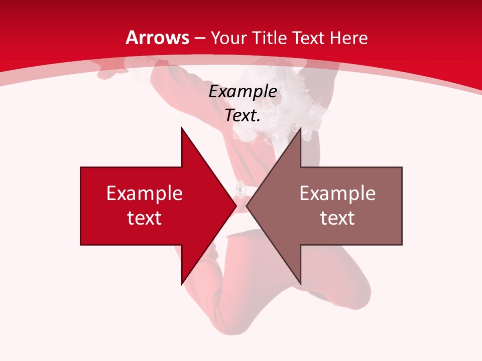 December Hip Hop Dancer PowerPoint Template