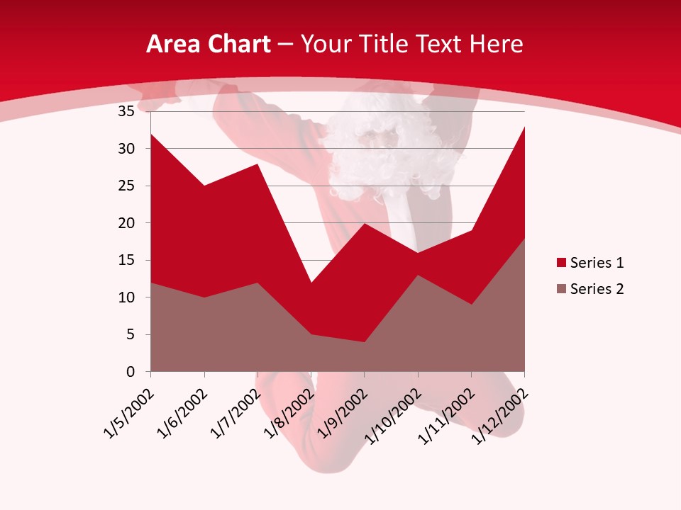 December Hip Hop Dancer PowerPoint Template