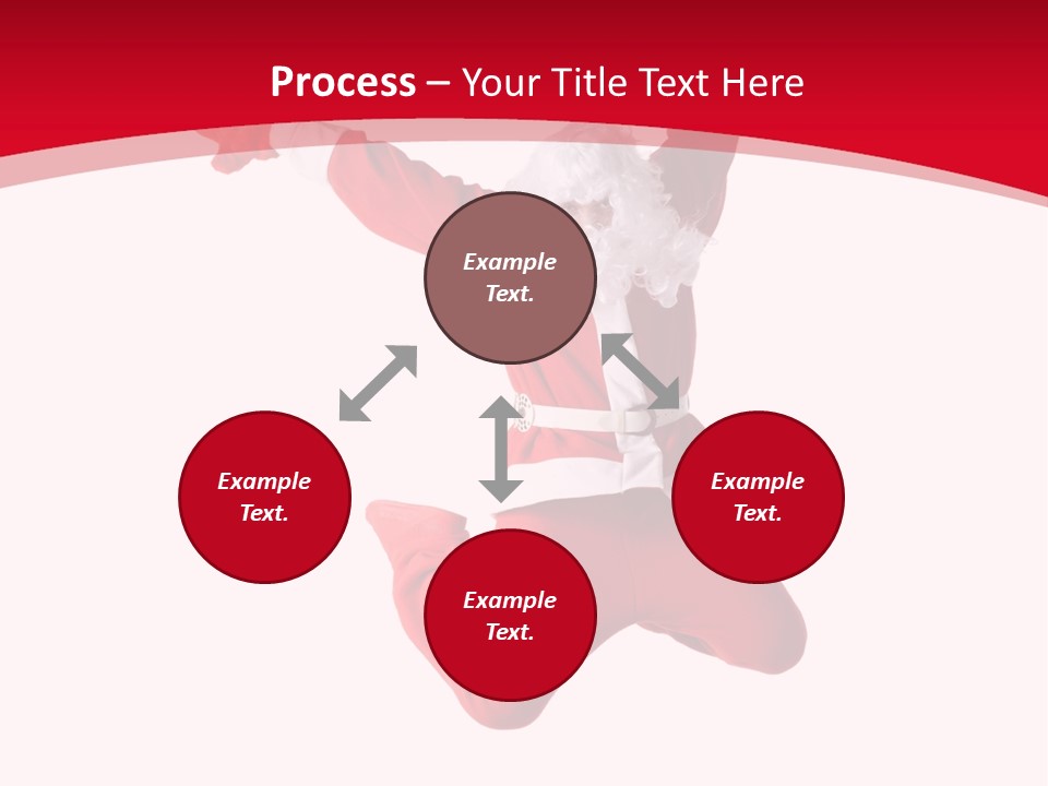 December Hip Hop Dancer PowerPoint Template