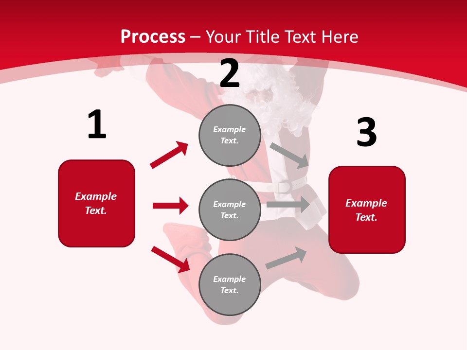 December Hip Hop Dancer PowerPoint Template