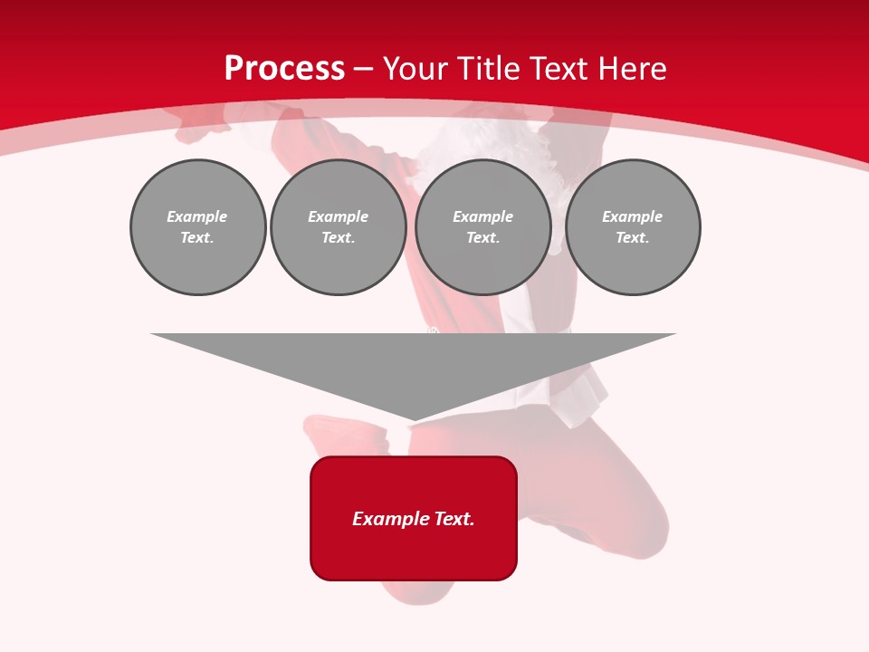 December Hip Hop Dancer PowerPoint Template