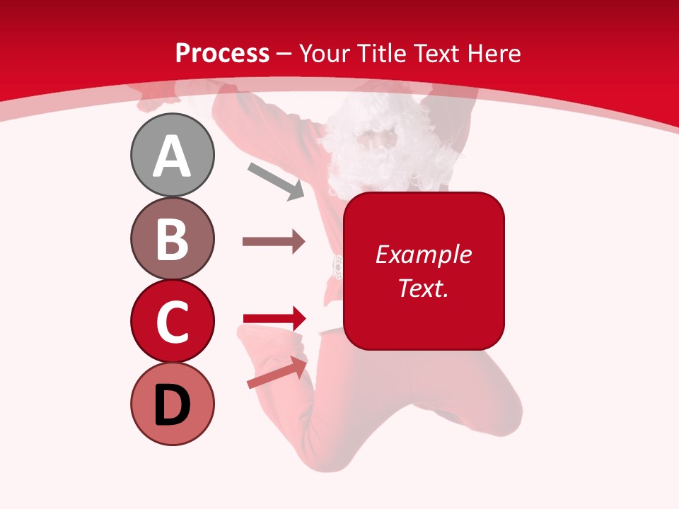 December Hip Hop Dancer PowerPoint Template