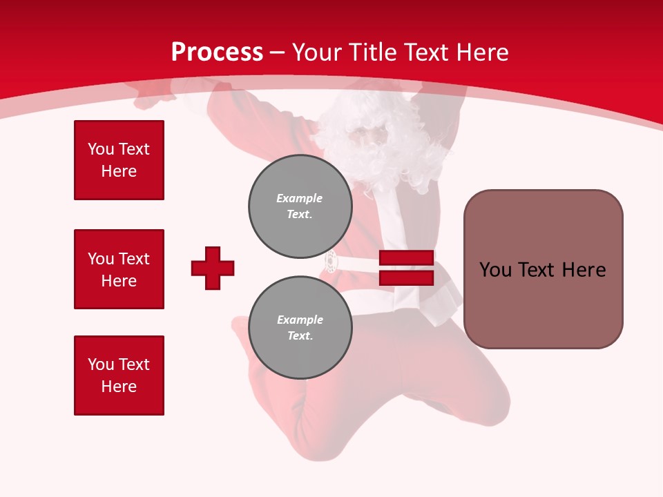 December Hip Hop Dancer PowerPoint Template