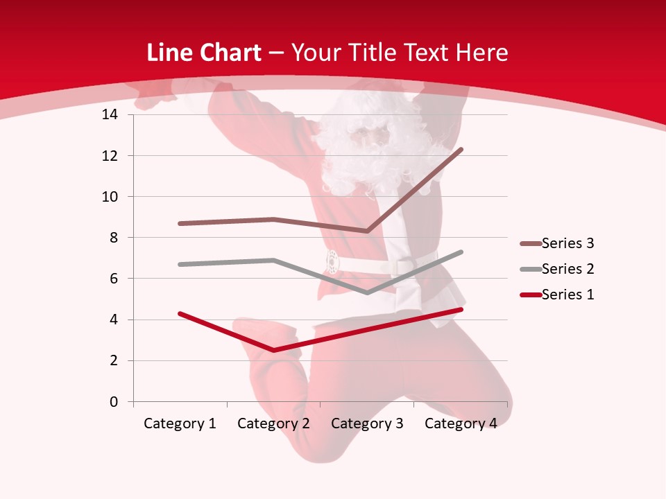 December Hip Hop Dancer PowerPoint Template