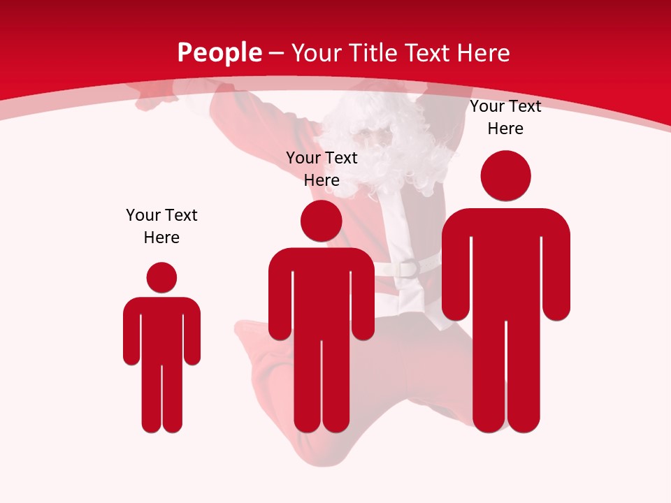 December Hip Hop Dancer PowerPoint Template