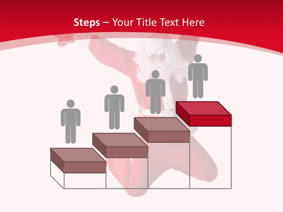 December Hip Hop Dancer PowerPoint Template