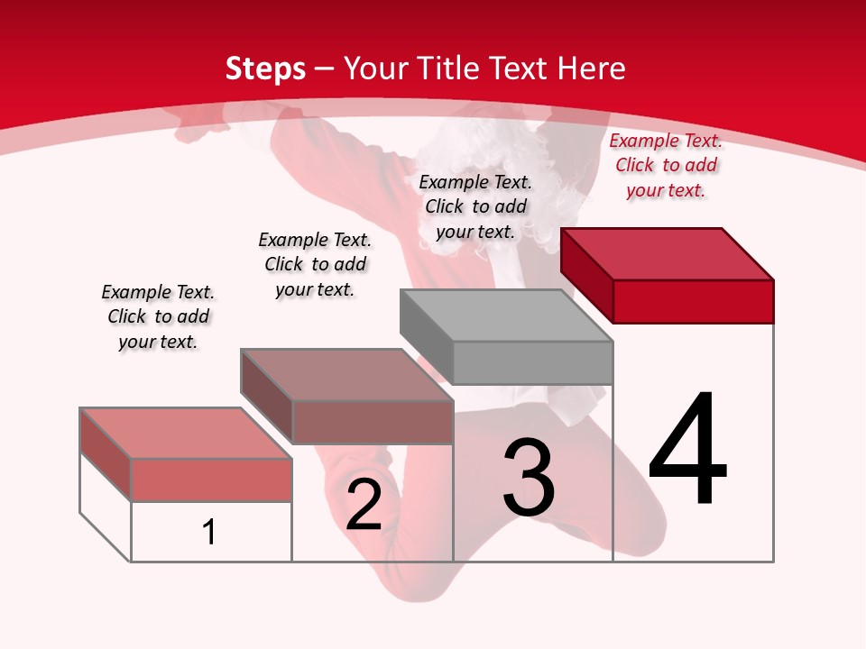 December Hip Hop Dancer PowerPoint Template