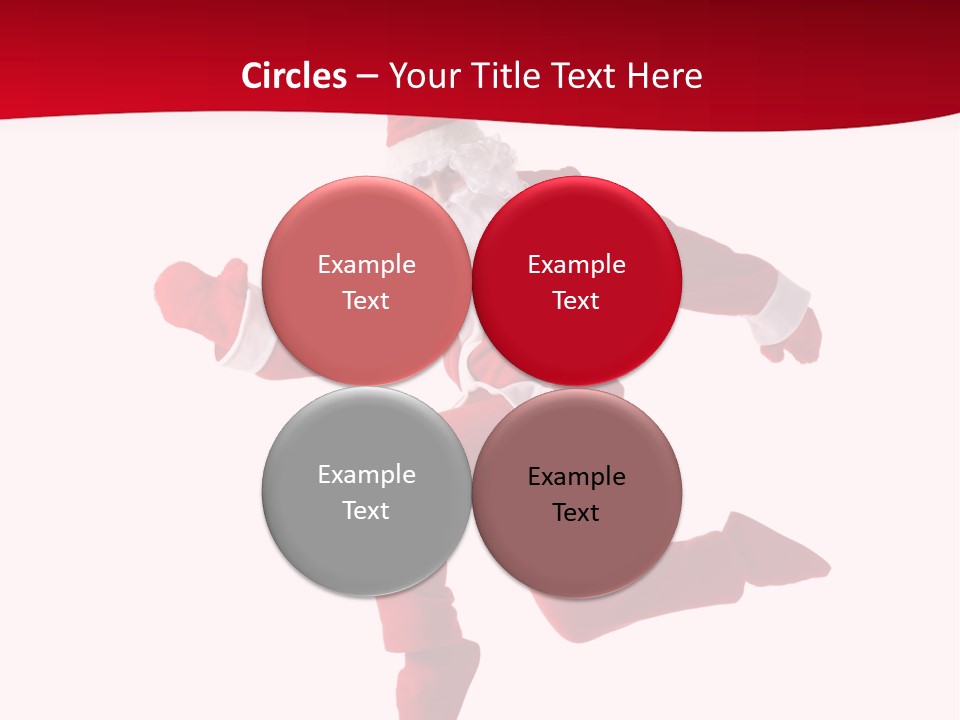 Celebration Jumping Break Dance PowerPoint Template