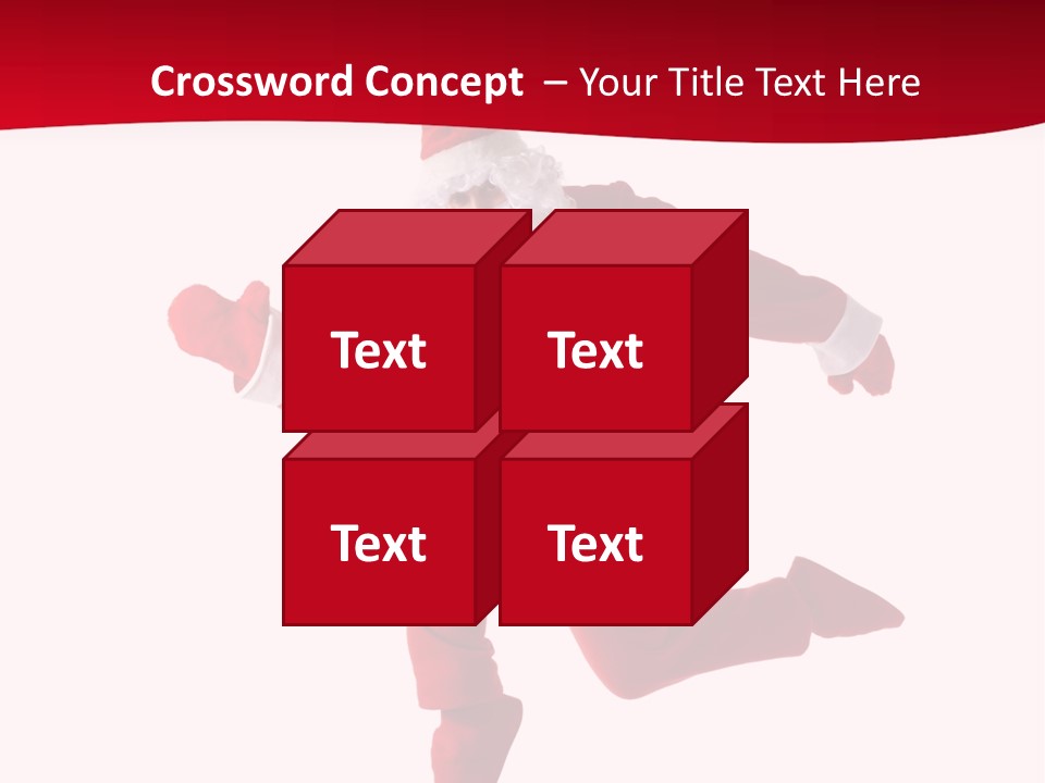 Celebration Jumping Break Dance PowerPoint Template