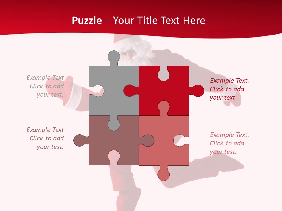 Celebration Jumping Break Dance PowerPoint Template