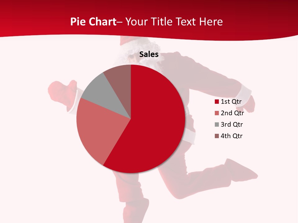 Celebration Jumping Break Dance PowerPoint Template