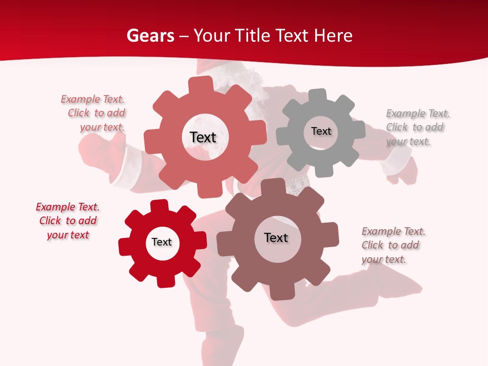 Celebration Jumping Break Dance PowerPoint Template