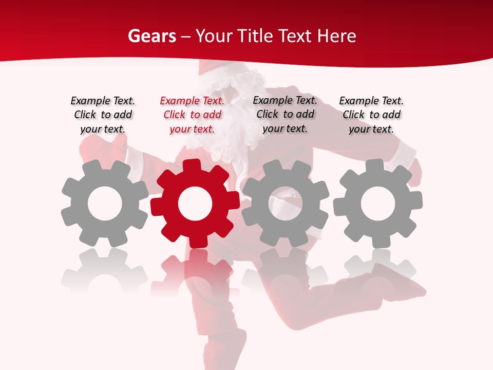 Celebration Jumping Break Dance PowerPoint Template