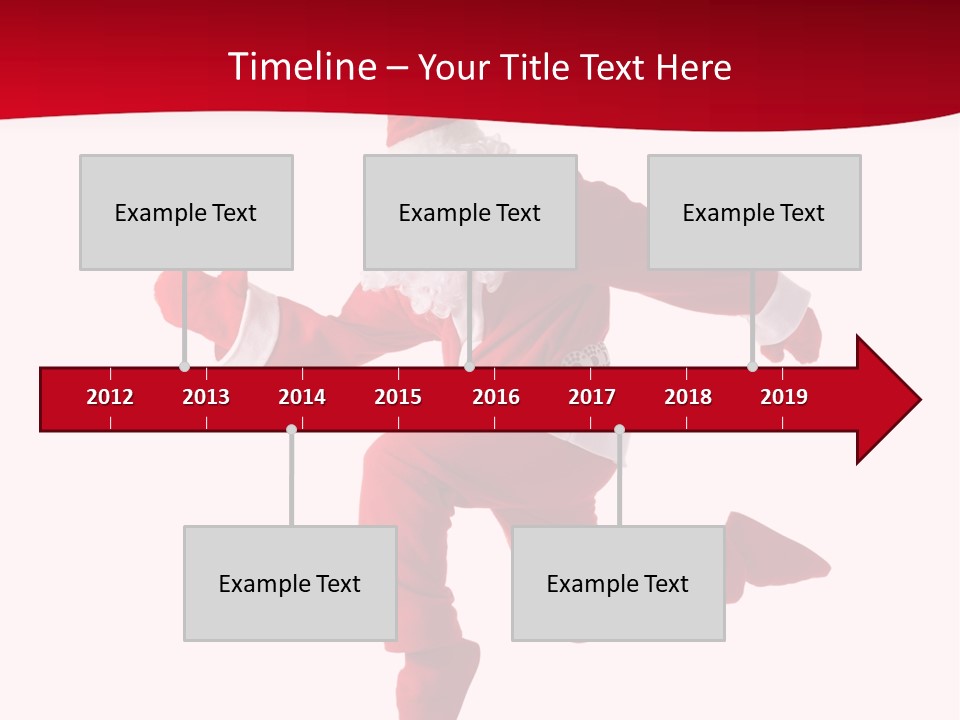 Celebration Jumping Break Dance PowerPoint Template