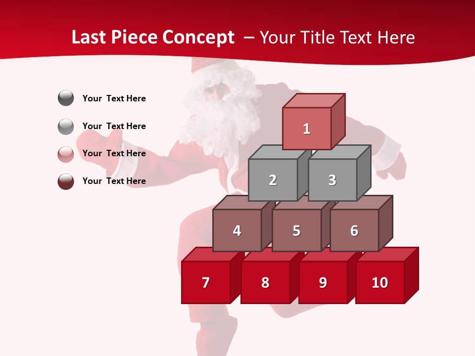 Celebration Jumping Break Dance PowerPoint Template