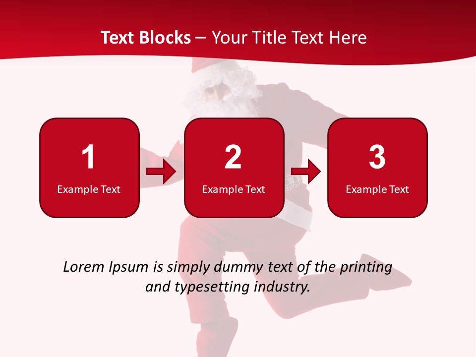 Celebration Jumping Break Dance PowerPoint Template