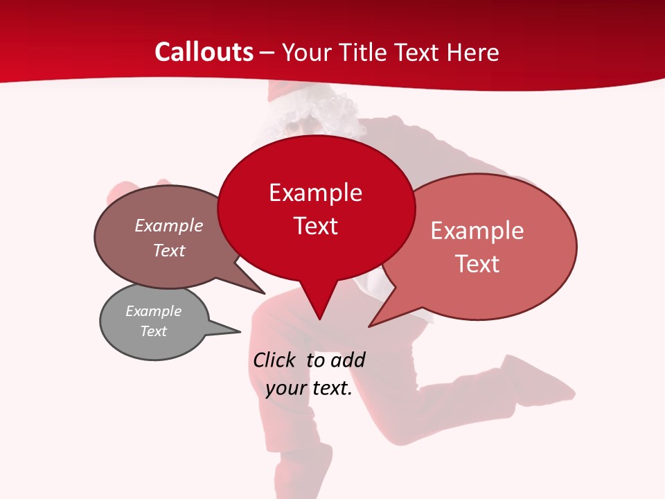 Celebration Jumping Break Dance PowerPoint Template