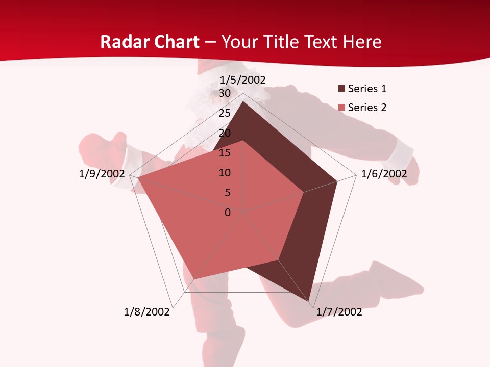 Celebration Jumping Break Dance PowerPoint Template