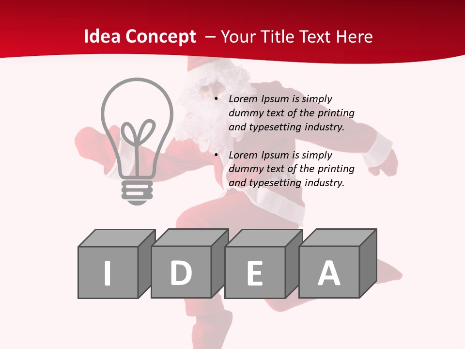 Celebration Jumping Break Dance PowerPoint Template