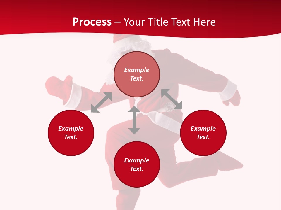 Celebration Jumping Break Dance PowerPoint Template