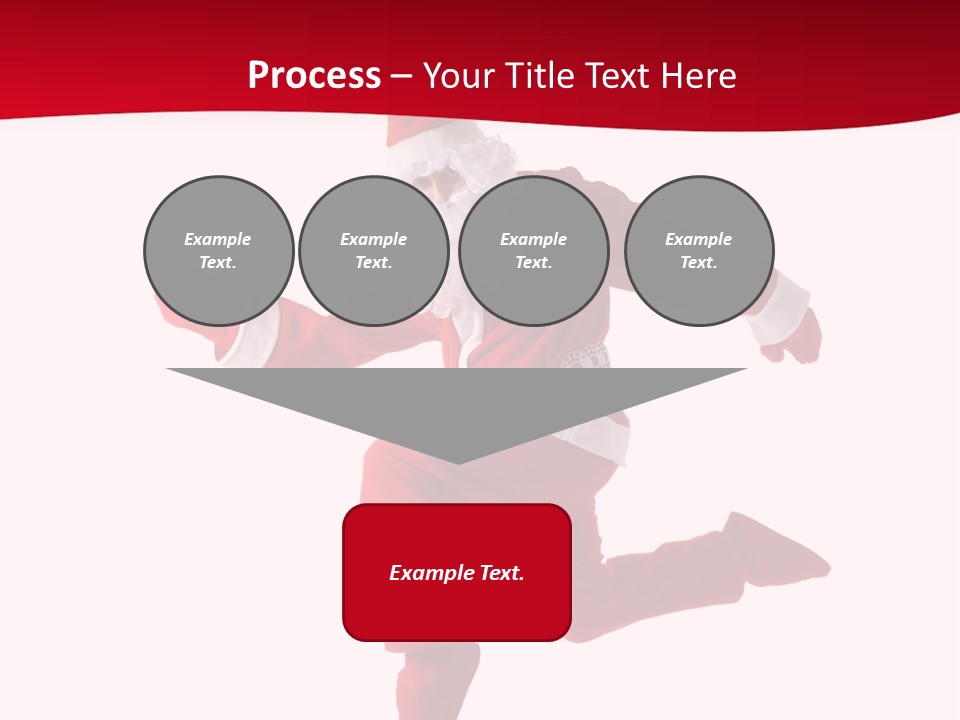 Celebration Jumping Break Dance PowerPoint Template