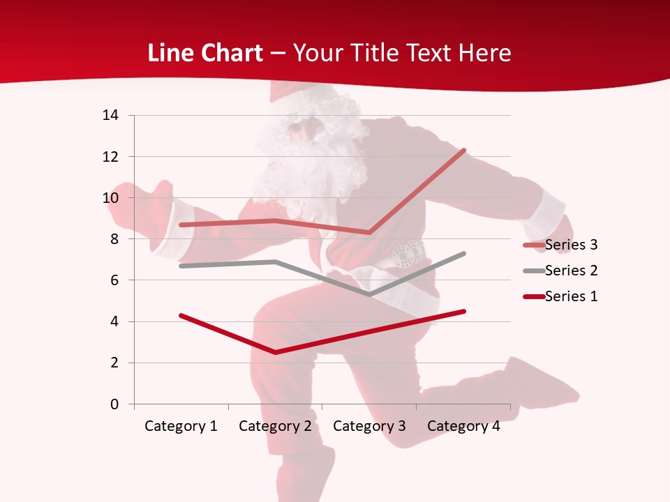 Celebration Jumping Break Dance PowerPoint Template