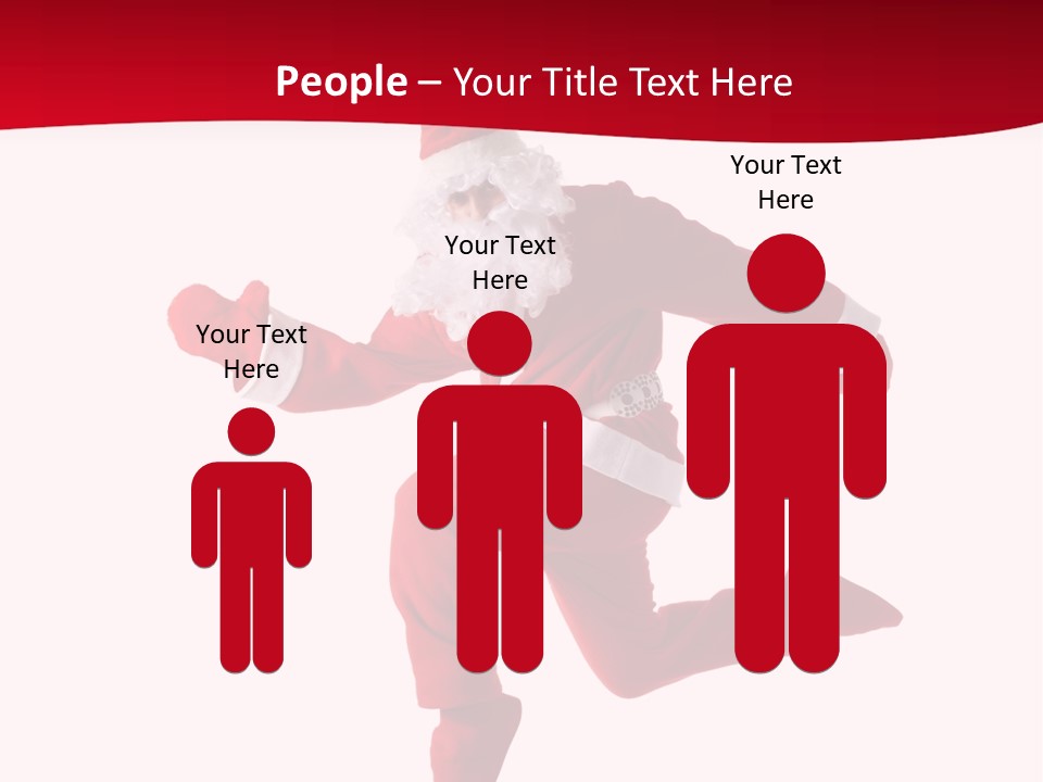 Celebration Jumping Break Dance PowerPoint Template