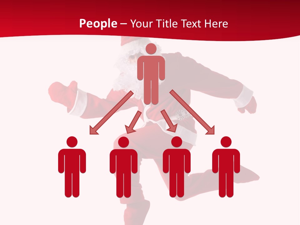 Celebration Jumping Break Dance PowerPoint Template