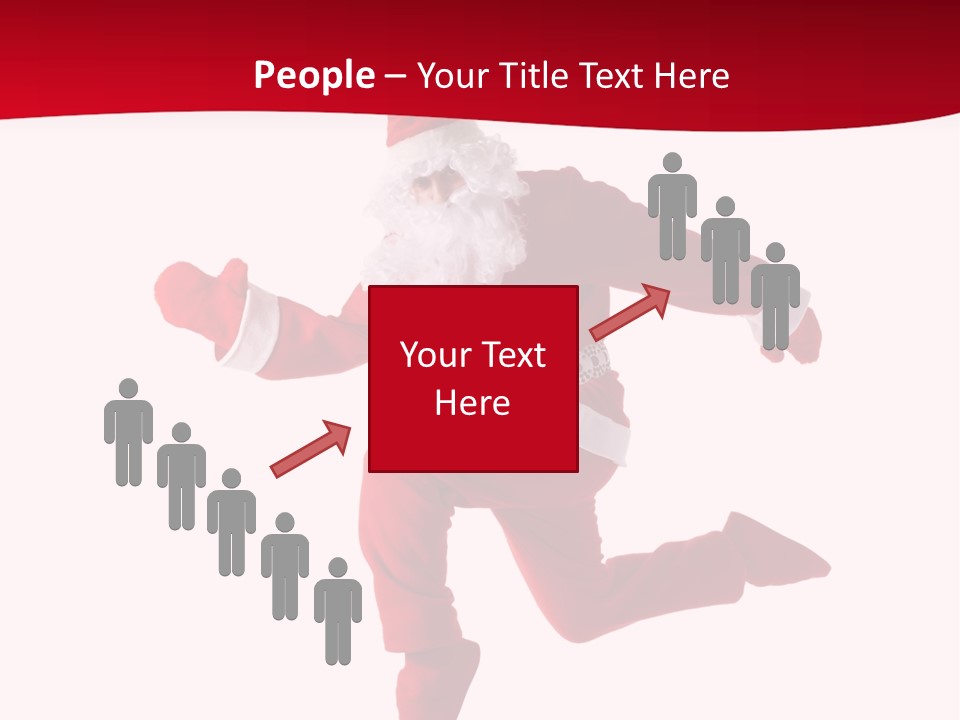 Celebration Jumping Break Dance PowerPoint Template