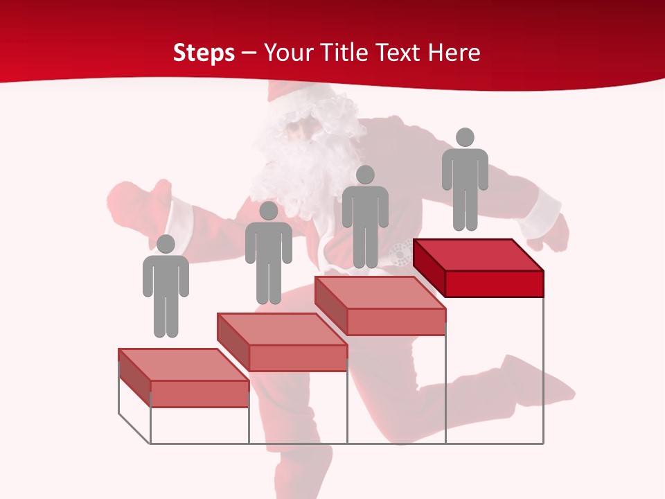 Celebration Jumping Break Dance PowerPoint Template