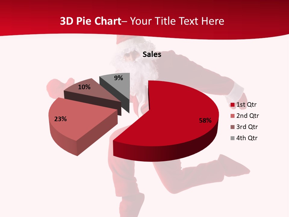 Celebration Jumping Break Dance PowerPoint Template