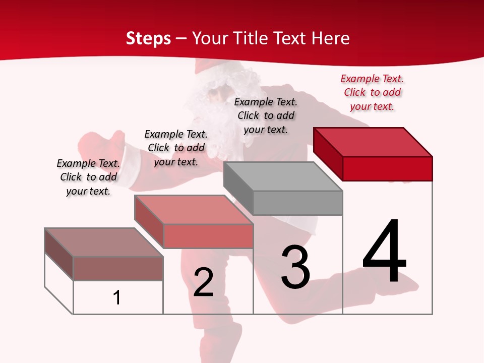 Celebration Jumping Break Dance PowerPoint Template