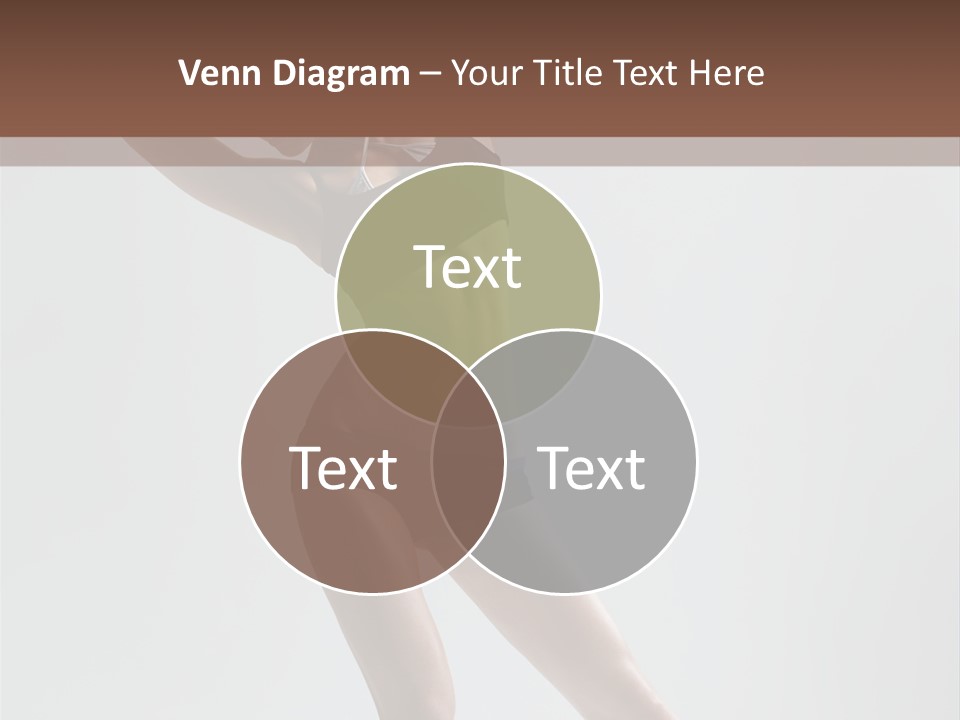 Action Stretching Vertical PowerPoint Template