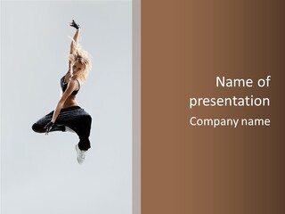 Flexibility Cheerful Action PowerPoint Template